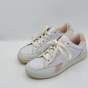 Soho women's shoe size 8.5 white pink